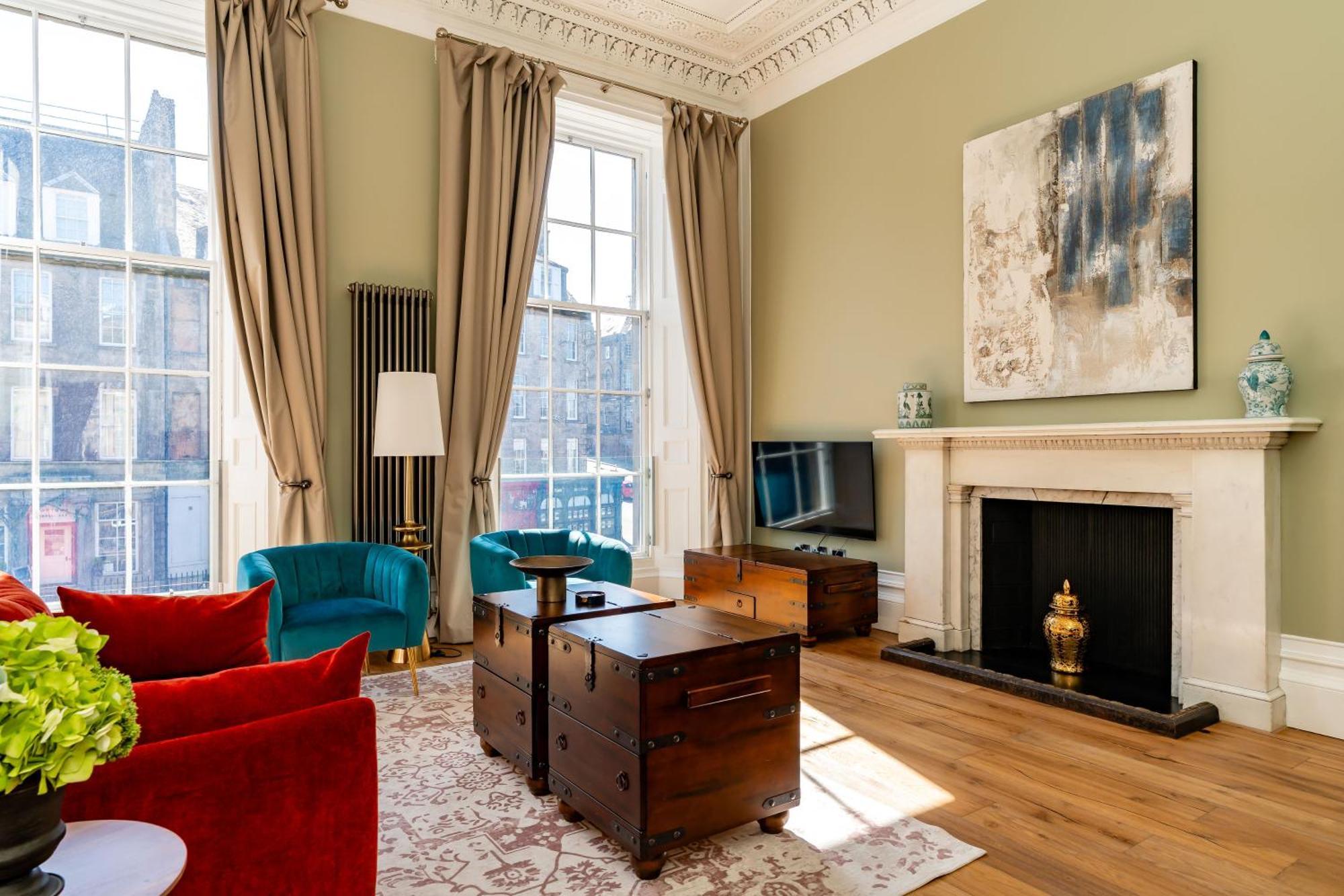 Appartement Dragon Luxury At 9 Albyn Place Édimbourg
